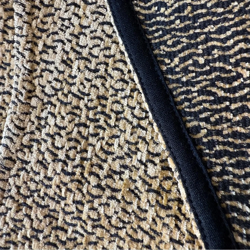 PARSLEY & SAGE Two Toned Velvety Jacquard Textured Blazer Jacket Size Medium - Picture 11 of 13